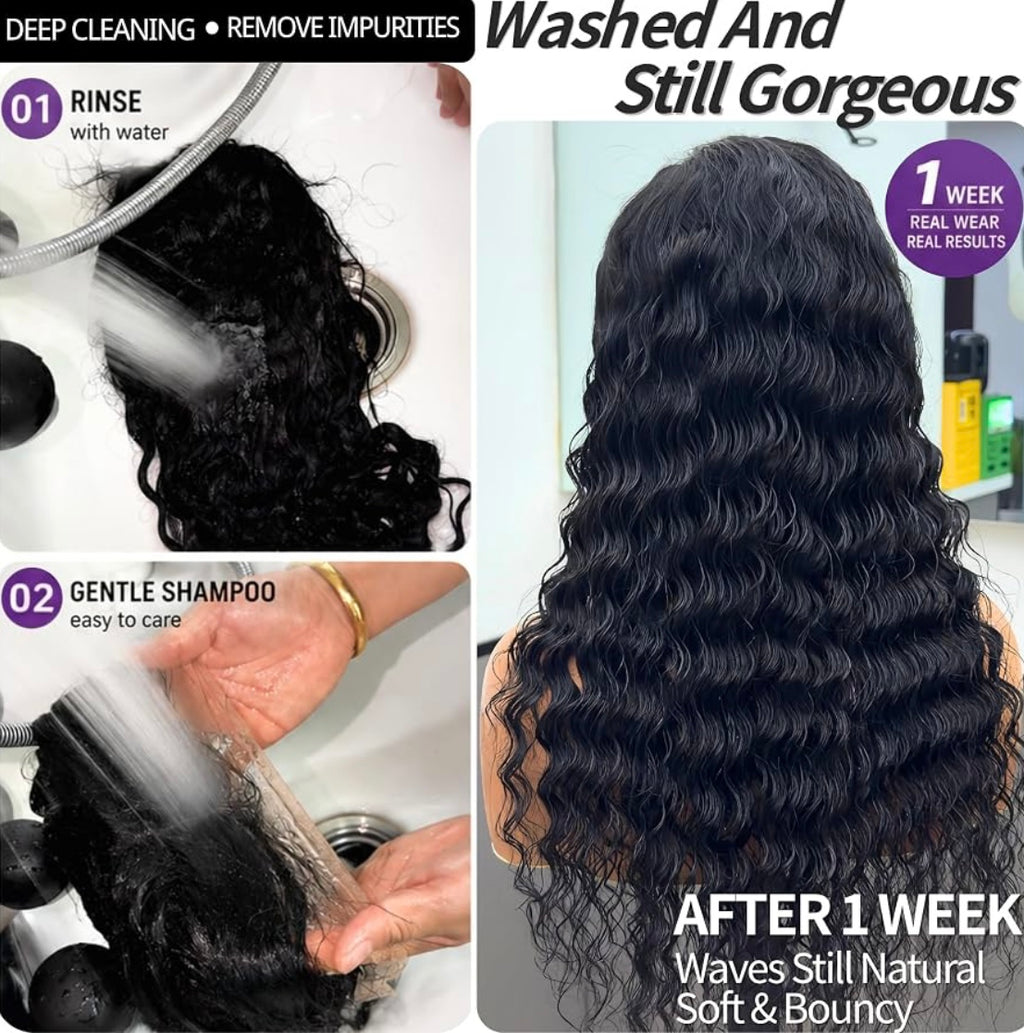 Human Hair Wig High Density