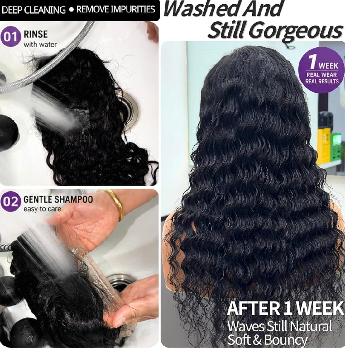 Human Hair Wig High Density